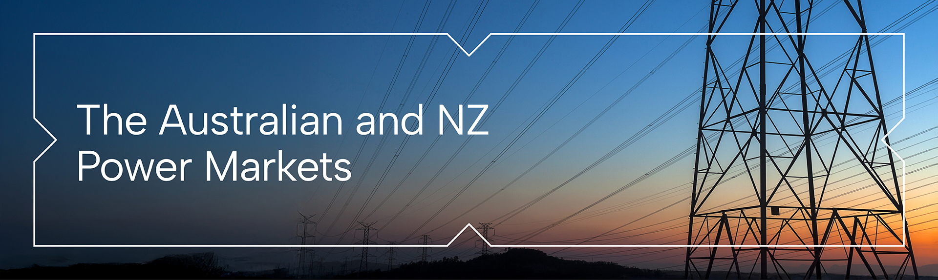 The Australian and New Zealand Power Markets